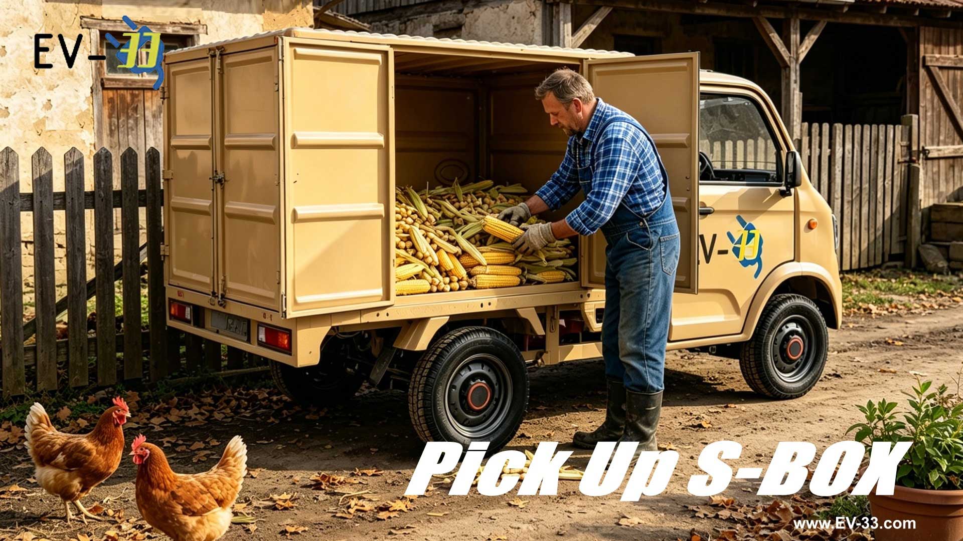 6 Pick up S Box n Chinese ev motor